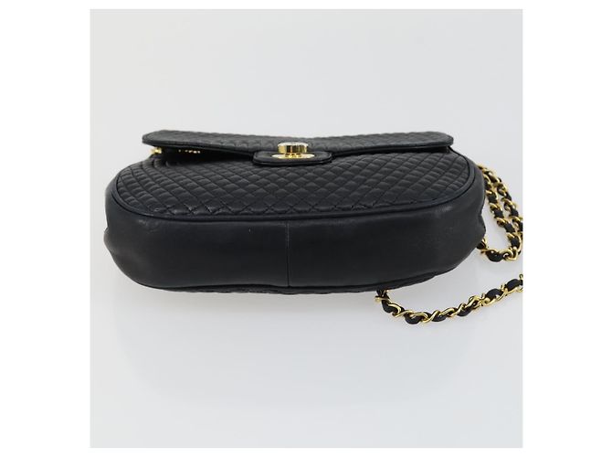 BALLY Tote Bag Leder 2 Set Schwarz Elfenbein Auth 156704 Roh - Ansicht 15