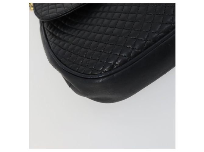 BALLY Tote Bag Leder 2 Set Schwarz Elfenbein Auth 156704 Roh - Ansicht 16