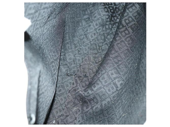 BALLY Tote Bag Leder 2 Set Schwarz Elfenbein Auth 156704 Roh - Ansicht 9