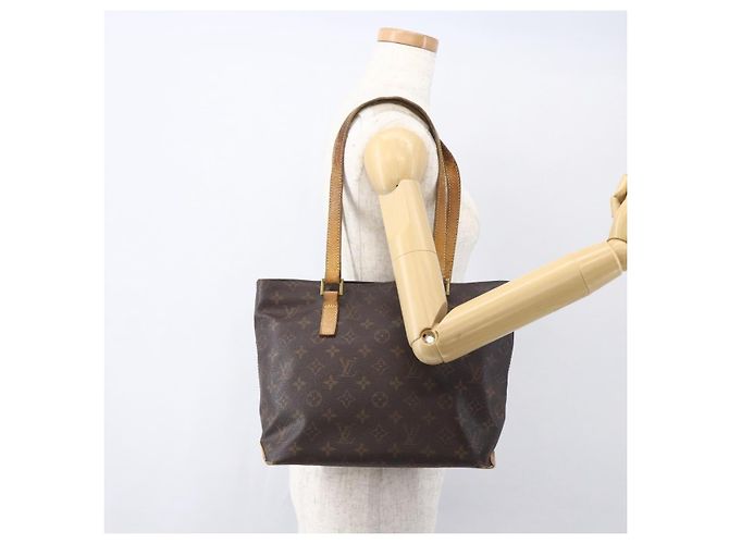 LOUIS VUITTON Borsa Tote Cabas Piano Monogram M51148 LV Auth ka1194 Monogramma - vista 22