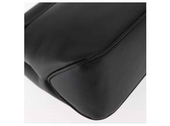 Borsa a Spalla Vala in Pelle Nera e Argento di Salvatore Ferragamo Auth bs31823 Nero - vista 17