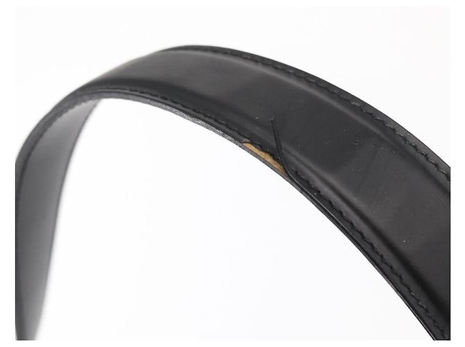 Borsa a Spalla Vala in Pelle Nera e Argento di Salvatore Ferragamo Auth bs31823 Nero - vista 9