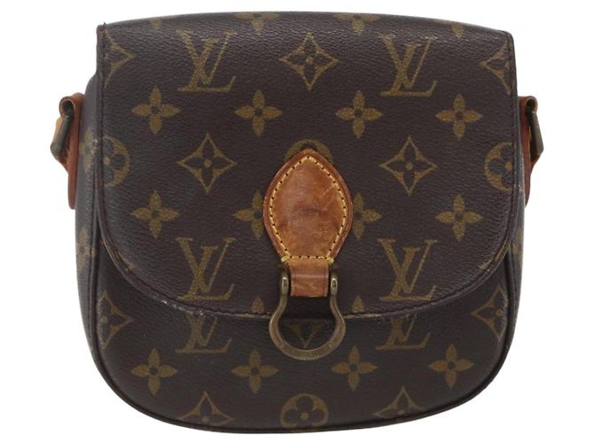 LOUIS VUITTON Borsa a Spalla Monogram Saint Cloud PM M51244 LV Auth 157323 Monogramma - vista 13