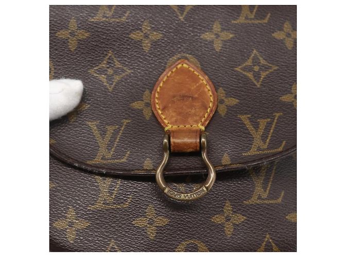 LOUIS VUITTON Borsa a Spalla Monogram Saint Cloud PM M51244 LV Auth 157323 Monogramma - vista 18
