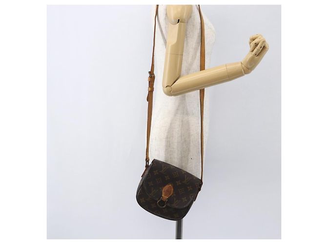 LOUIS VUITTON Borsa a Spalla Monogram Saint Cloud PM M51244 LV Auth 157323 Monogramma - vista 25