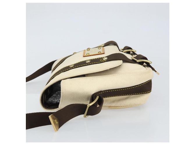 LOUIS VUITTON Antigua Buzzus PM Borsa a Spalla Beige Marrone M40042 LV Auth bs32016 - Ansicht 4