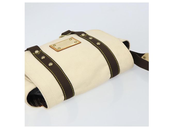LOUIS VUITTON Antigua Buzzus PM Borsa a Spalla Beige Marrone M40042 LV Auth bs32016 - Ansicht 6