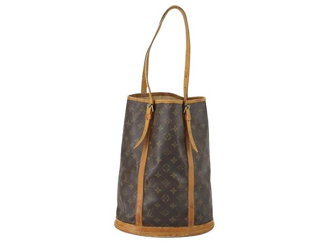 LOUIS VUITTON Borsa a Spalla Monogram Bucket GM M42236 LV Auth ka1121 Monogramma - vista 13