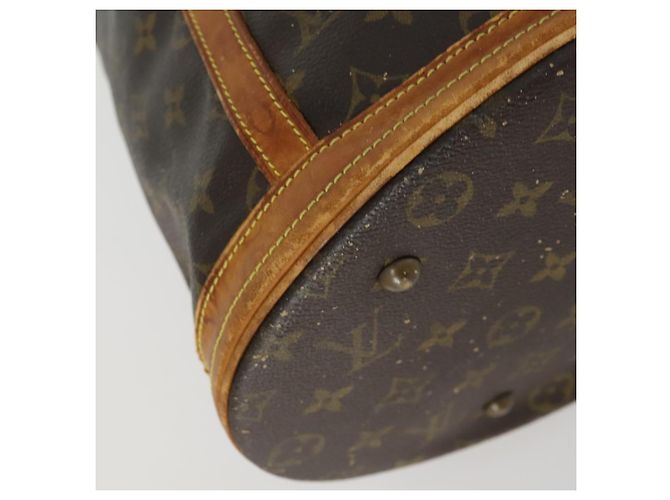 LOUIS VUITTON Borsa a Spalla Monogram Bucket GM M42236 LV Auth ka1121 Monogramma - vista 14