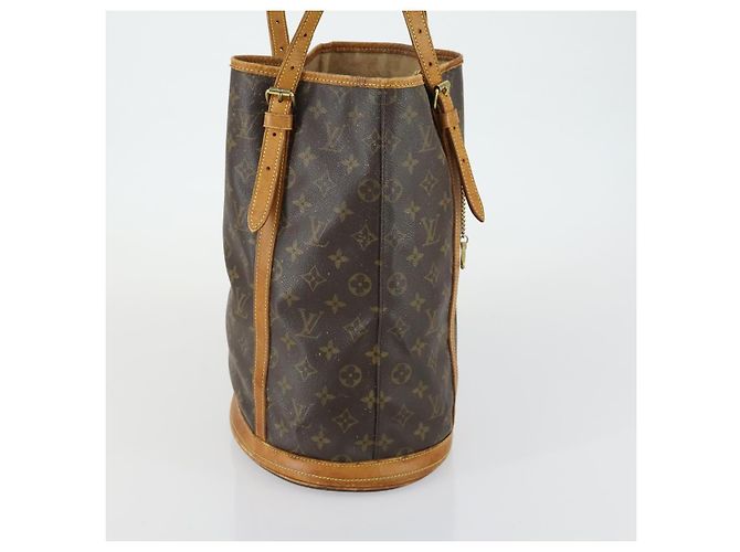 LOUIS VUITTON Borsa a Spalla Monogram Bucket GM M42236 LV Auth ka1121 Monogramma - vista 3