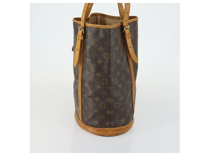 LOUIS VUITTON Borsa a Spalla Monogram Bucket GM M42236 LV Auth ka1121 Monogramma - vista 4