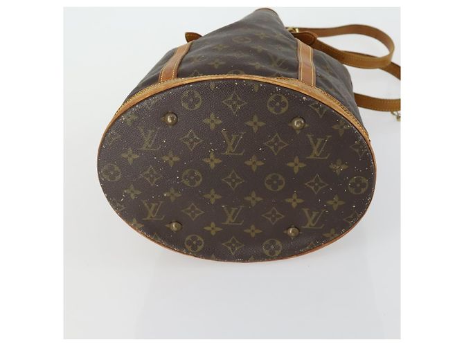 LOUIS VUITTON Borsa a Spalla Monogram Bucket GM M42236 LV Auth ka1121 Monogramma - vista 5