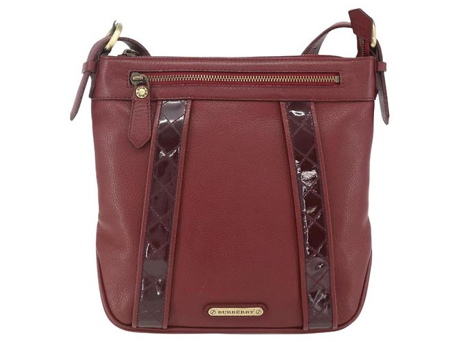 Borsa a Spalla in Pelle Rossa e Oro Auth bs31856 di BURBERRY Rosso D'oro - vista 13