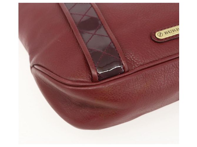 Borsa a Spalla in Pelle Rossa e Oro Auth bs31856 di BURBERRY Rosso D'oro - vista 14