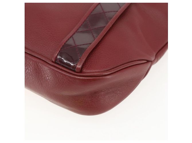 Borsa a Spalla in Pelle Rossa e Oro Auth bs31856 di BURBERRY Rosso D'oro - vista 15