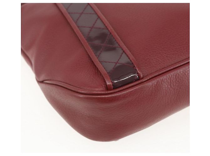 Borsa a Spalla in Pelle Rossa e Oro Auth bs31856 di BURBERRY Rosso D'oro - vista 16