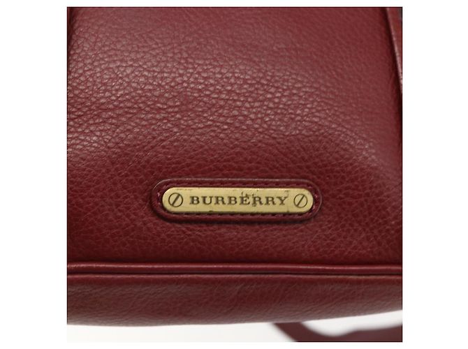 Borsa a Spalla in Pelle Rossa e Oro Auth bs31856 di BURBERRY Rosso D'oro - vista 17