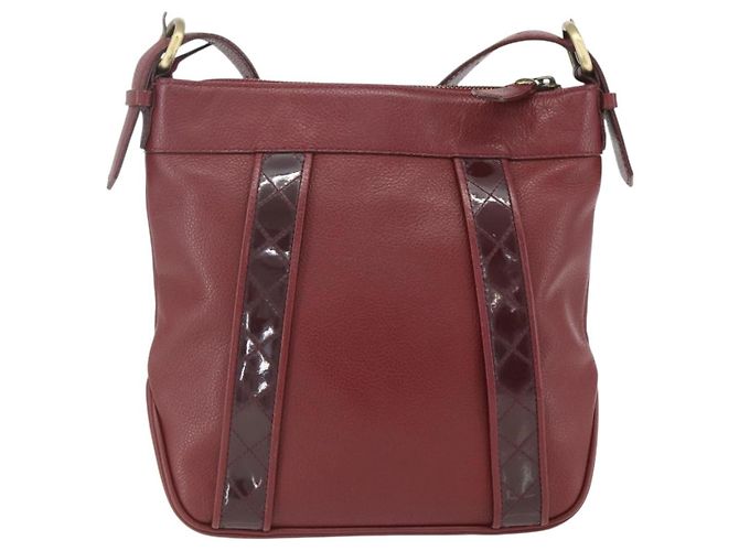 Borsa a Spalla in Pelle Rossa e Oro Auth bs31856 di BURBERRY Rosso D'oro - vista 2
