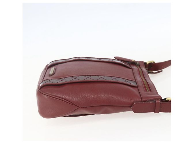 Borsa a Spalla in Pelle Rossa e Oro Auth bs31856 di BURBERRY Rosso D'oro - vista 4