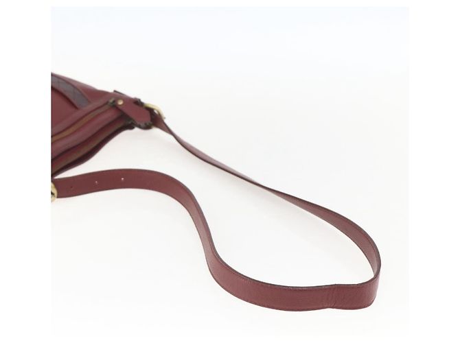 Borsa a Spalla in Pelle Rossa e Oro Auth bs31856 di BURBERRY Rosso D'oro - vista 7