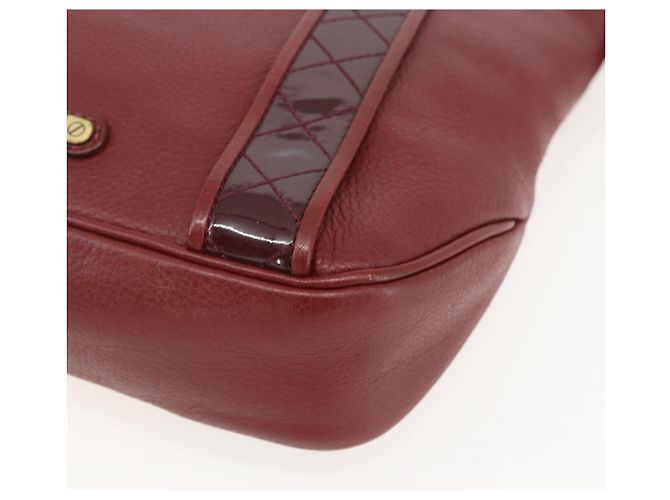 Borsa a Spalla in Pelle Rossa e Oro Auth bs31856 di BURBERRY Rosso D'oro - vista 9