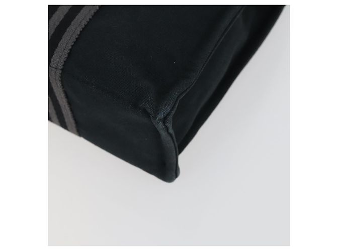 Hermès HERMES Borsa Fourre Tout PM in Tela 2 Set Nera Auth 157076 Nero - vista 8