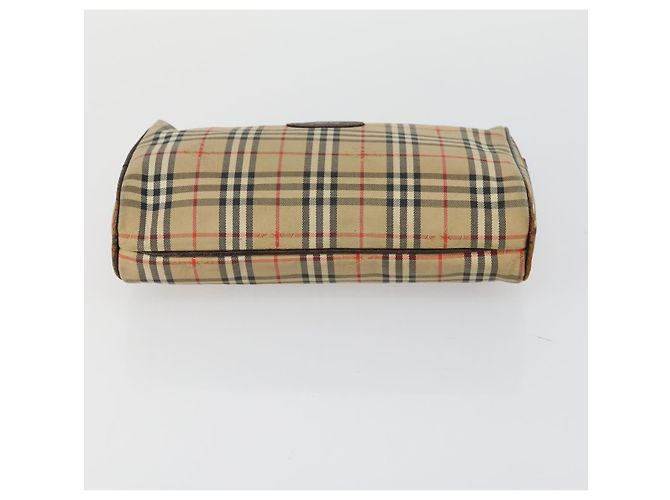 Autre Marque Borsa a mano in tela Burberrys Nova Check 3 pezzi Beige Auth ki6243 - vista 13