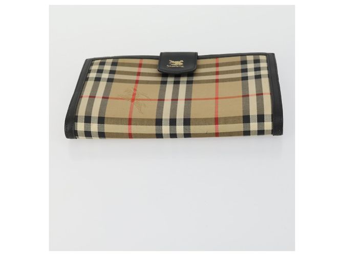 Autre Marque Borsa a mano in tela Burberrys Nova Check 3 pezzi Beige Auth ki6243 - vista 19