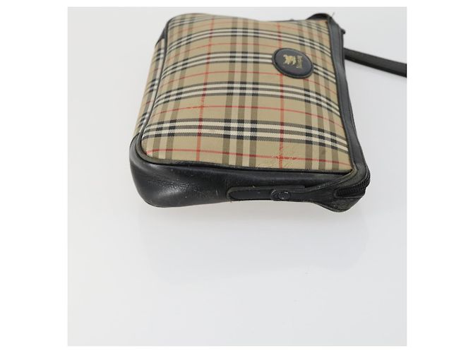 Autre Marque Borsa a mano in tela Burberrys Nova Check 3 pezzi Beige Auth ki6243 - vista 4