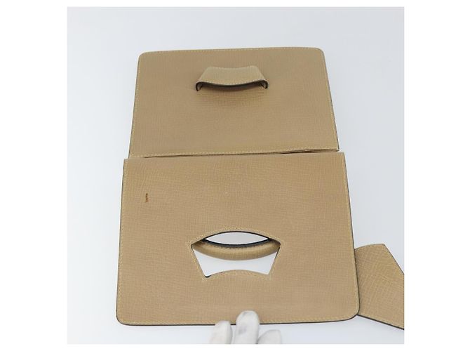 Bolso de mano de cuero beige LOEWE Barcelona Auth bs31817 - vista 10
