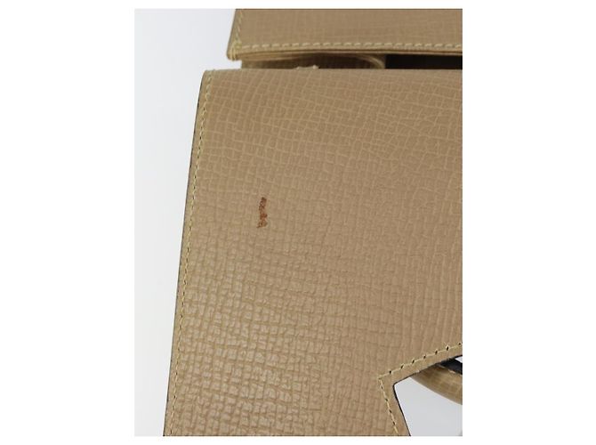 Bolso de mano de cuero beige LOEWE Barcelona Auth bs31817 - vista 11