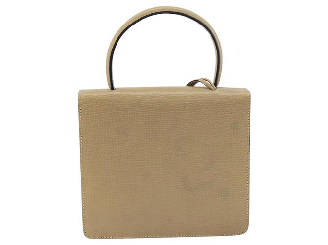 Bolso de mano de cuero beige LOEWE Barcelona Auth bs31817 - vista 2