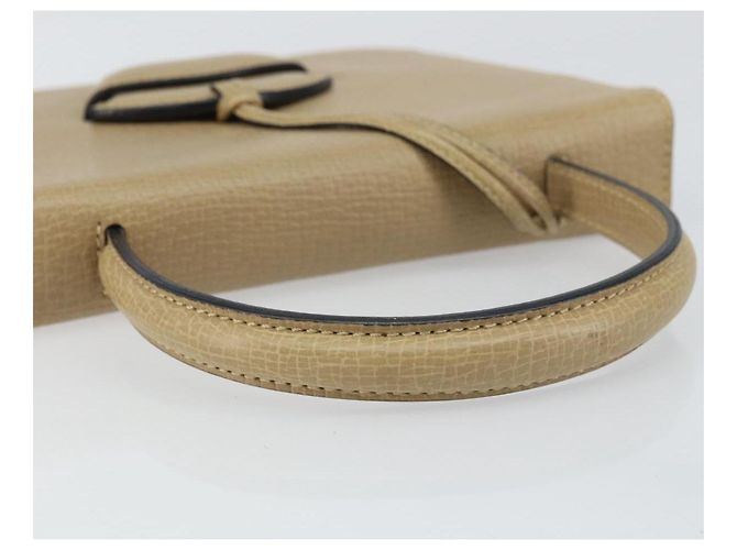 Bolso de mano de cuero beige LOEWE Barcelona Auth bs31817 - vista 7