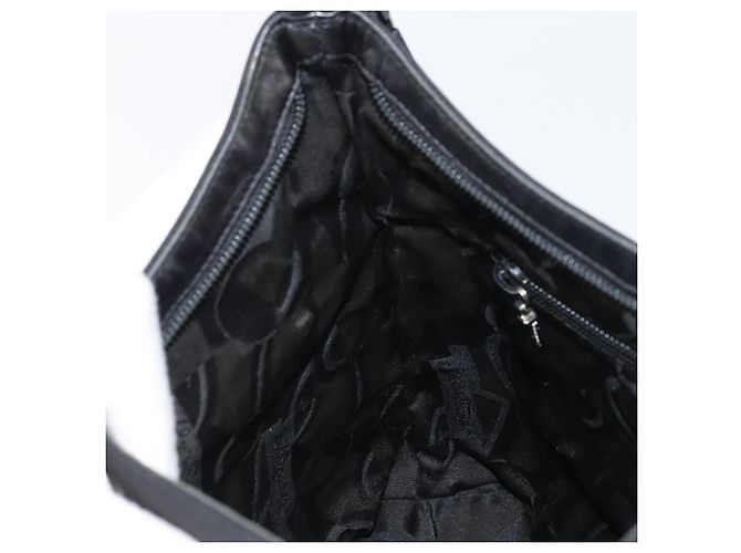 Borsa a Spalla Vala in Nylon Nero Salvatore Ferragamo Auth 160694 - vista 18