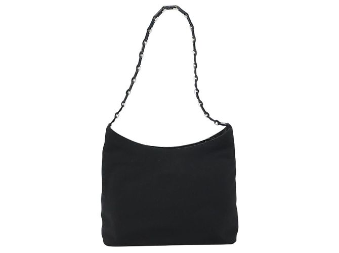 Borsa a Spalla Vala in Nylon Nero Salvatore Ferragamo Auth 160694 - vista 2