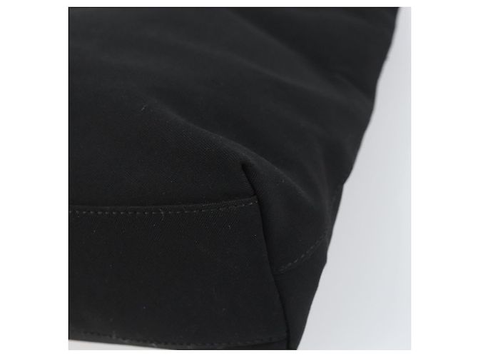 Borsa a Spalla Vala in Nylon Nero Salvatore Ferragamo Auth 160694 - vista 9