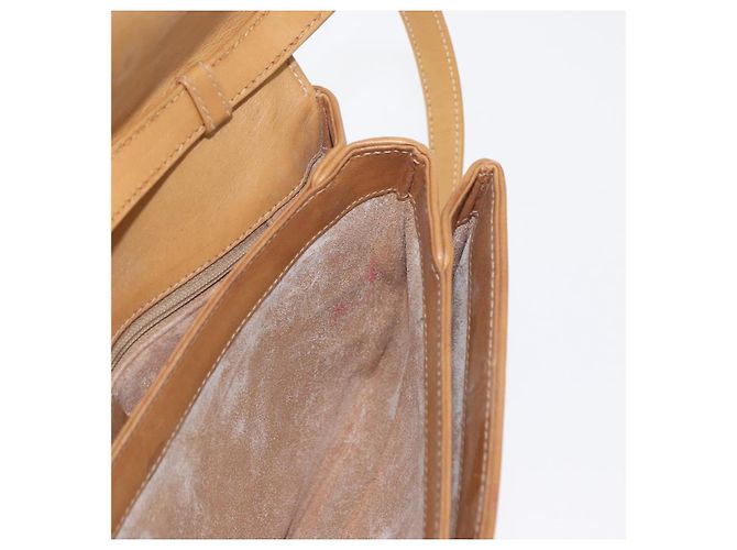 Gucci Borsa a Spalla Micro GG Supreme PVC Beige Oro 104 004 0024 Auth BA9178 D'oro - vista 19