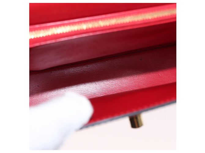 LOUIS VUITTON Borsa a Mano Epi Malesherbes Rossa M52377 LV Auth 158649 Rosso - vista 10