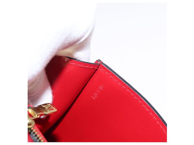 LOUIS VUITTON Borsa a Mano Epi Malesherbes Rossa M52377 LV Auth 158649 Rosso - vista 12