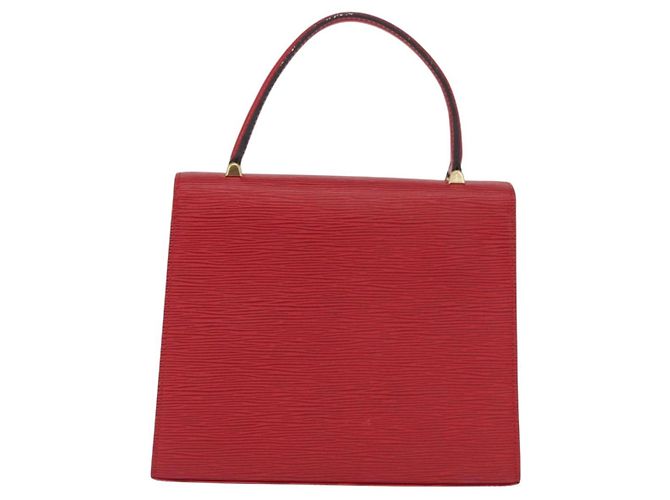 LOUIS VUITTON Borsa a Mano Epi Malesherbes Rossa M52377 LV Auth 158649 Rosso - vista 2