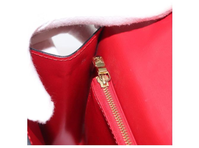 LOUIS VUITTON Borsa a Mano Epi Malesherbes Rossa M52377 LV Auth 158649 Rosso - vista 21
