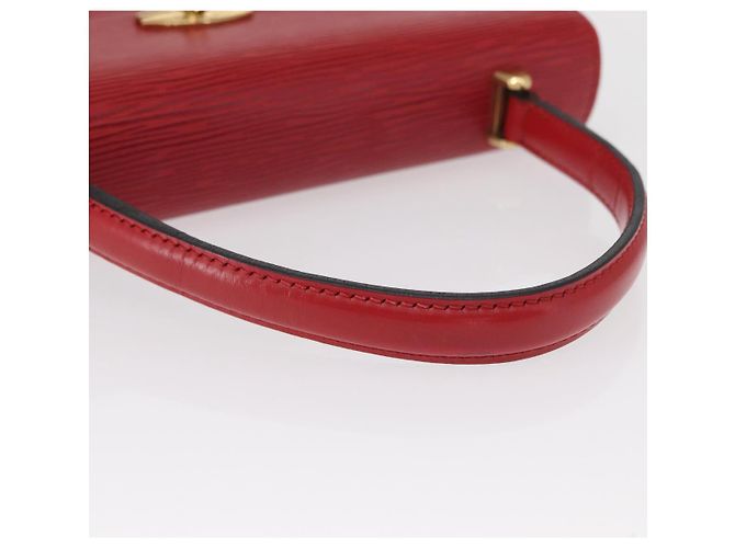 LOUIS VUITTON Borsa a Mano Epi Malesherbes Rossa M52377 LV Auth 158649 Rosso - vista 7