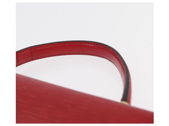 LOUIS VUITTON Borsa a Mano Epi Malesherbes Rossa M52377 LV Auth 158649 Rosso - vista 8