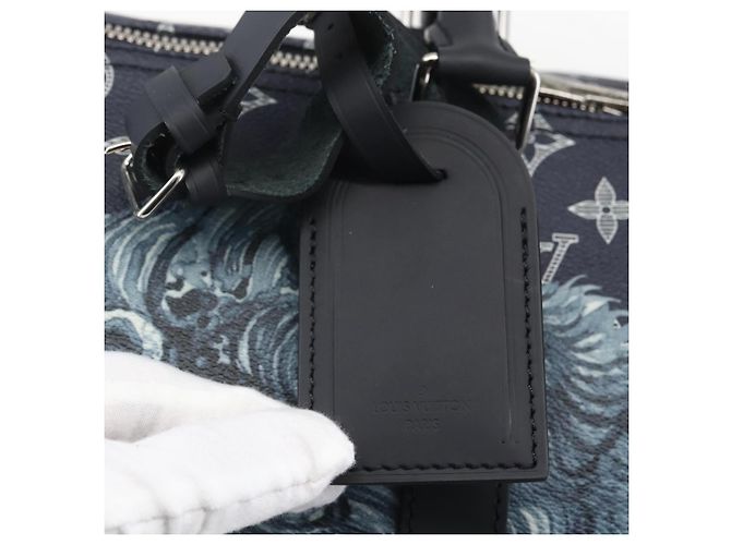 LOUIS VUITTON Monogram Savanna Keepall Bandouliere 45 Borsa M54129 Auth 159443SM Monogramma - vista 9