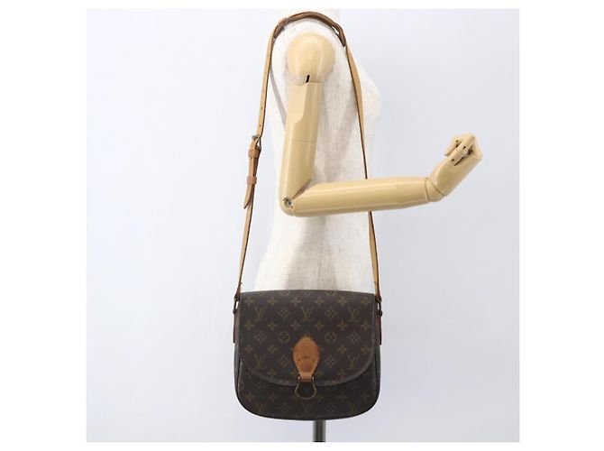 LOUIS VUITTON Monogram Saint Cloud GM Schultertasche M51242 LV Auth 158269 Monogramm - view 26