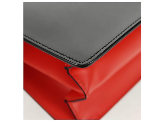 Borsa a Spalla in Pelle Nera Valentino Argento Auth bs32041V Nero - vista 17