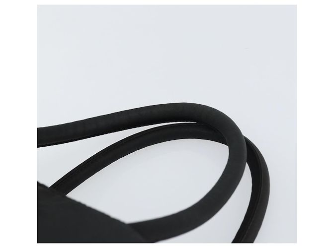 PRADA Borsa a mano in nylon nero argento Auth 158483 - vista 8