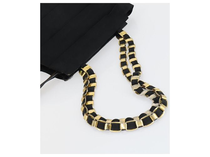 Borsa a mano in pelle Salvatore Ferragamo Gancini Vala 3 pezzi Nero Auth 157075 - vista 20