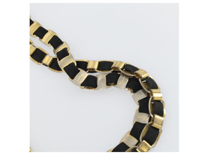 Borsa a mano in pelle Salvatore Ferragamo Gancini Vala 3 pezzi Nero Auth 157075 - vista 21