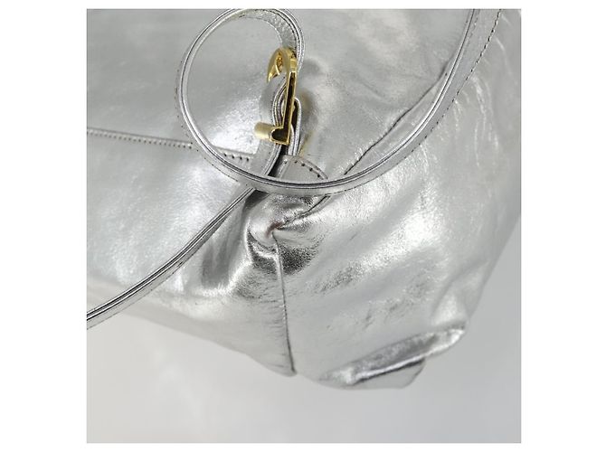 Zaino in pelle Gianni Versace Argento Oro Auth am9831 D'oro - vista 17